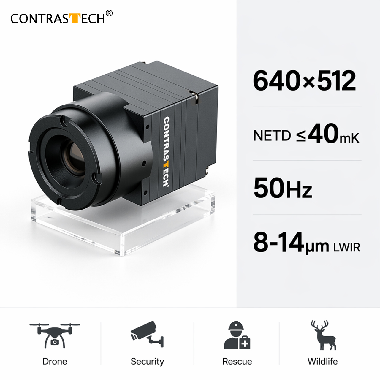 Thermal Module 640X512 Core - 640x512 Thermal Camera Module Wide FOV