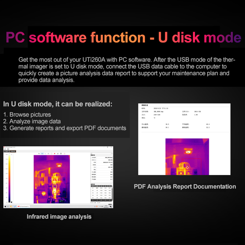 UNI-T UTI260B UTI260A Thermal  - огляд і ціна Nf 521 Thermal Imaging Camera