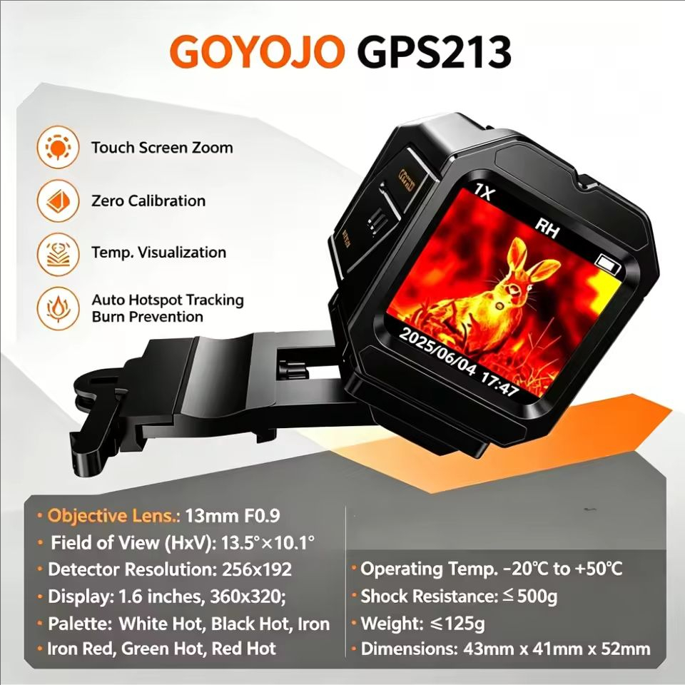 GOYOJO Mini Touch Infrared The - огляд і ціна Thermal Imaging Camera 256X192