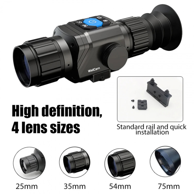 1600m Thermal Hunting Monocula - огляд і ціна Thermal Scope Night Vision Monocular