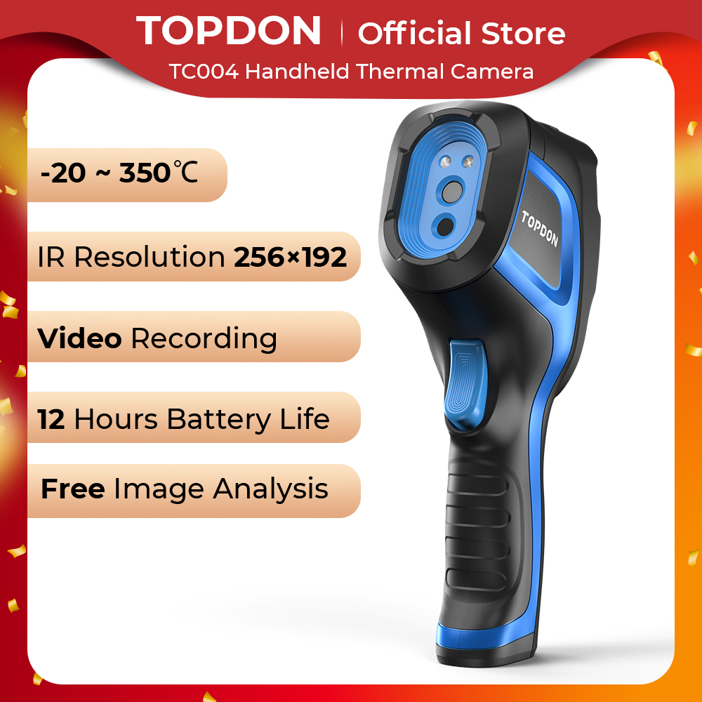 TOPDON TC004 High Resolution A - огляд і ціна Topdon Tc001 Thermal Camera