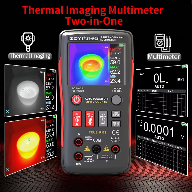 ZOYI R02 Integrated Thermal Mu - огляд і ціна Nf 521 Thermal Imaging Camera