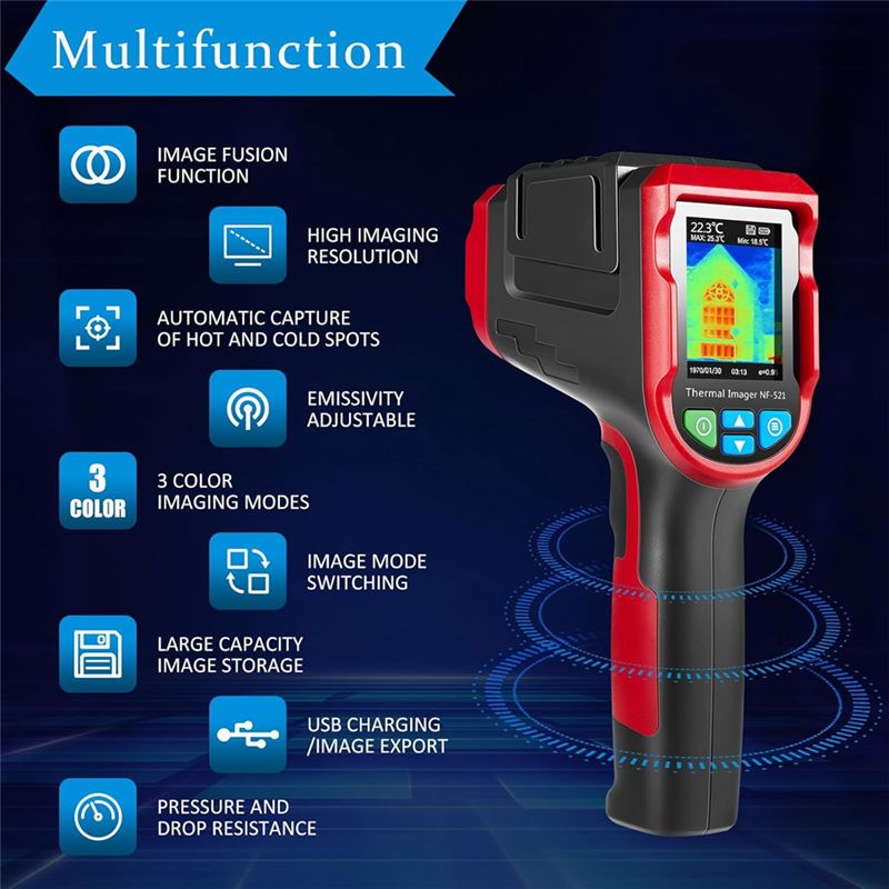 New Shown-NF-521 Thermal Camer - огляд і ціна Nf 521 Thermal Imaging Camera