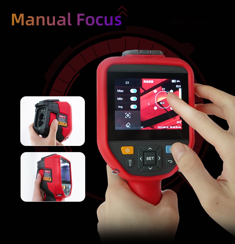 UNI-T UTi384G Professional The - огляд і ціна Thermal Camera Type C 384X288
