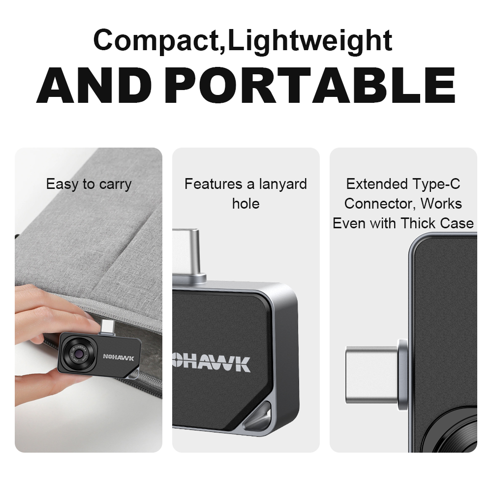 NOHAWK Plug-and-Play Thermal I - огляд і ціна Nf 521 Thermal Imaging Camera