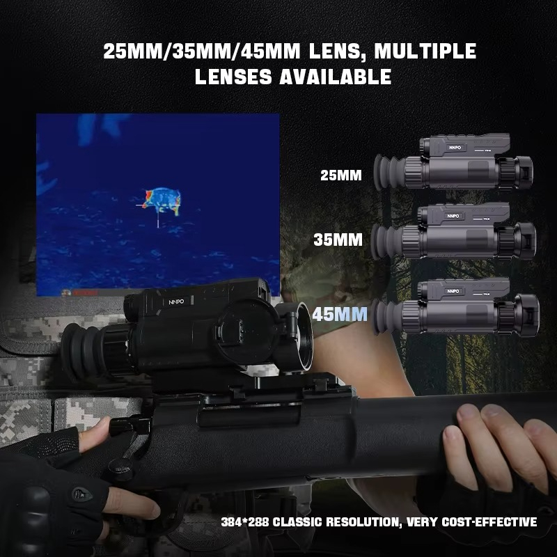 TRS-325LRF 384X288 Resolution  - огляд і ціна Hunting Thermal Imaging Scope